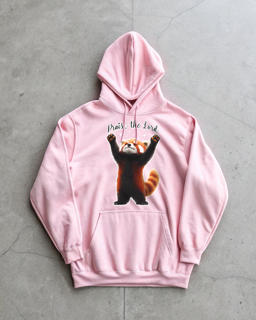 "Praise the Lord | Red Panda" Unisex Hoodie